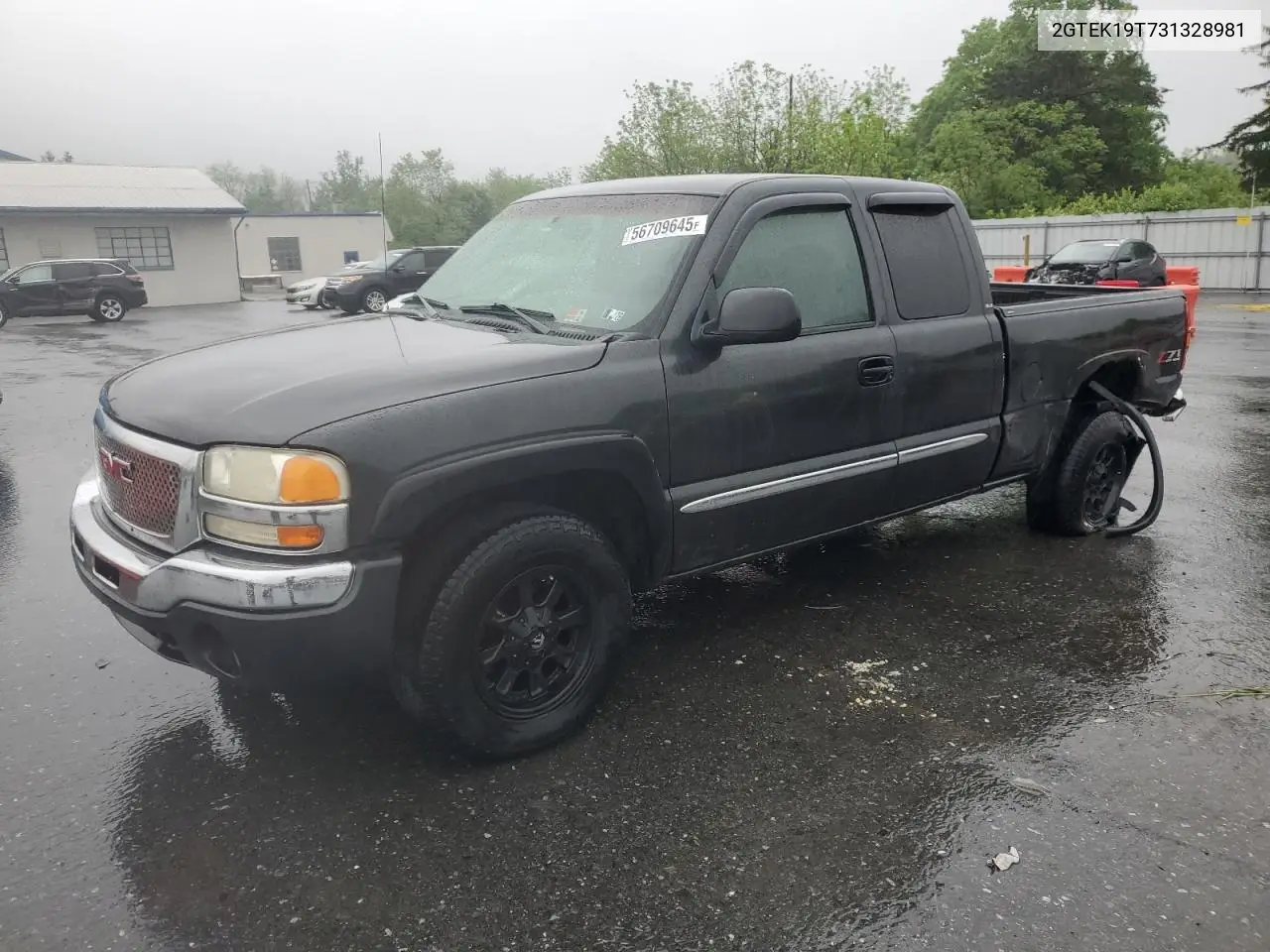 2003 GMC New Sierra K1500 VIN: 2GTEK19T731328981 Lot: 56709645