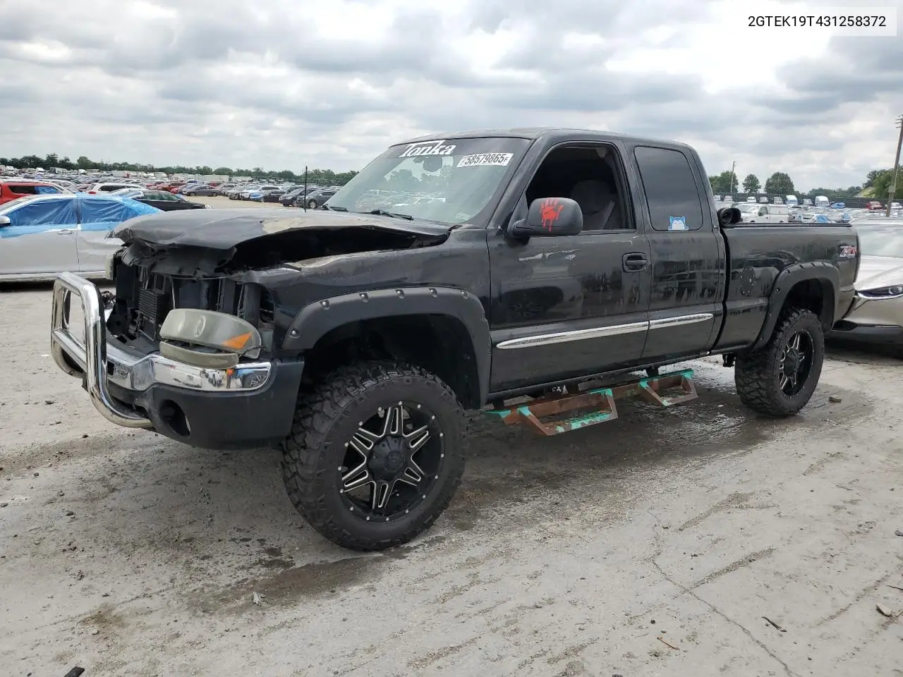 2003 GMC New Sierra K1500 VIN: 2GTEK19T431258372 Lot: 58579865