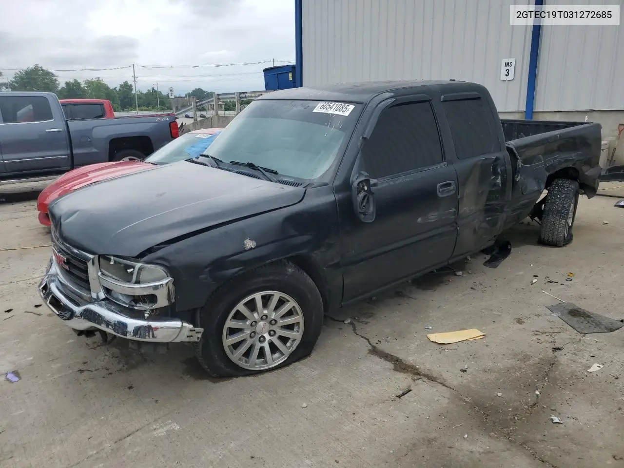 2003 GMC New Sierra C1500 VIN: 2GTEC19T031272685 Lot: 60541085