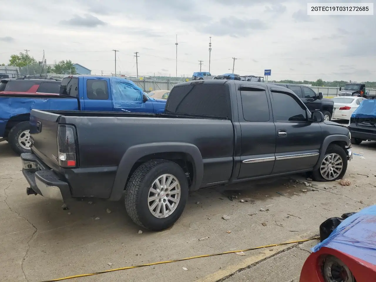 2003 GMC New Sierra C1500 VIN: 2GTEC19T031272685 Lot: 60541085