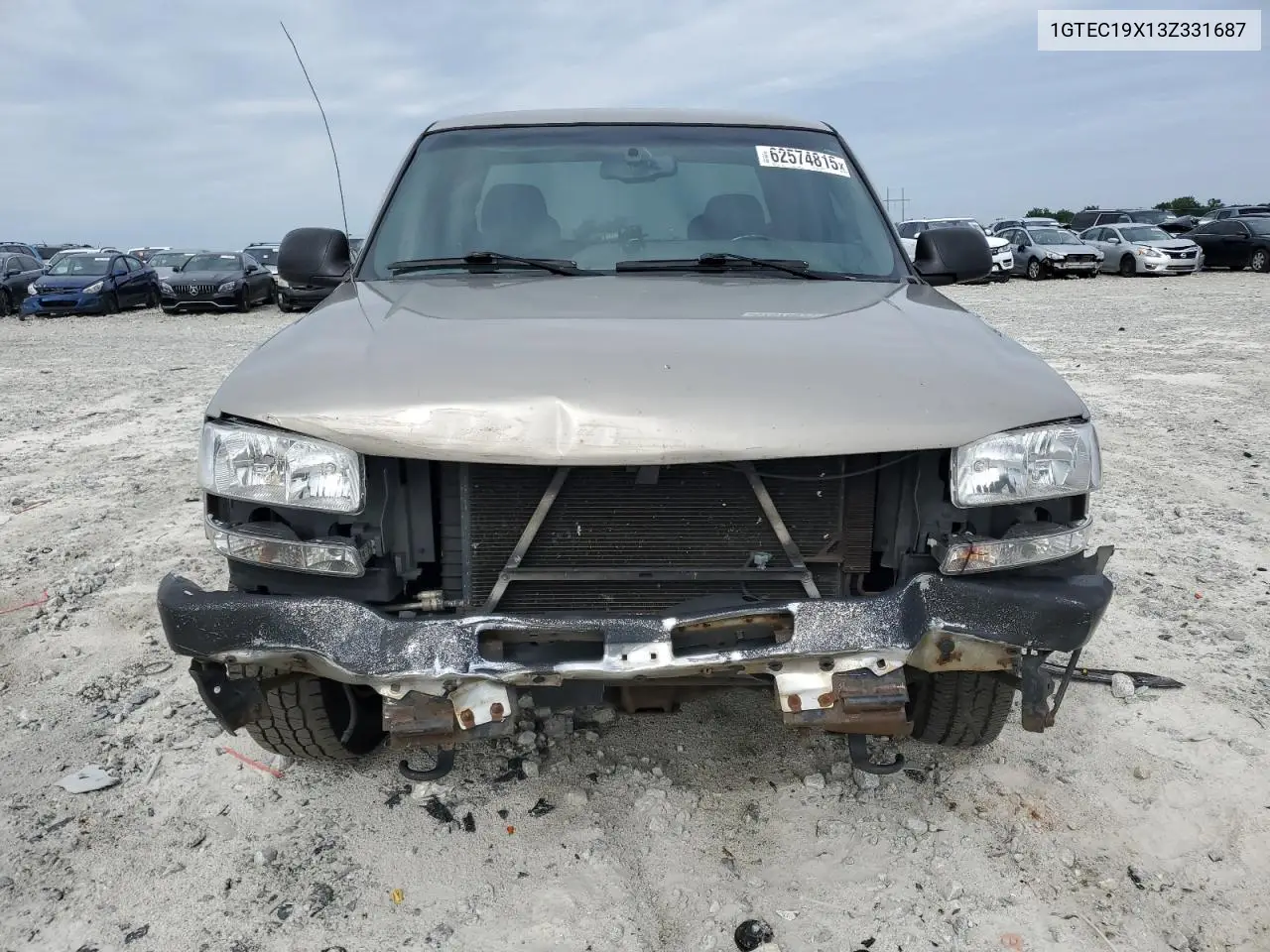 2003 GMC New Sierra C1500 VIN: 1GTEC19X13Z331687 Lot: 62574815