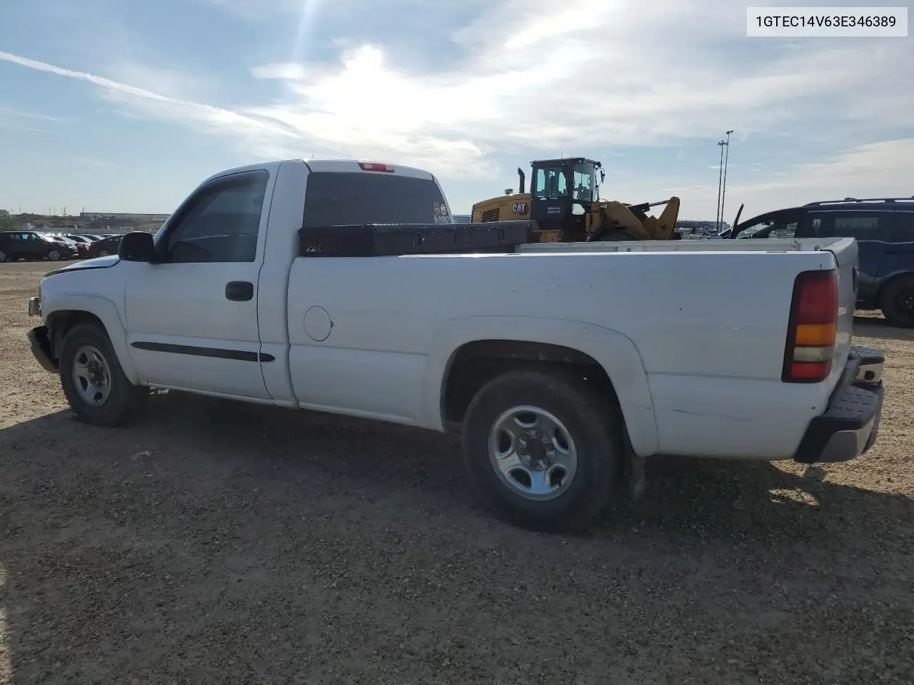 2003 GMC New Sierra C1500 VIN: 1GTEC14V63E346389 Lot: 62575975