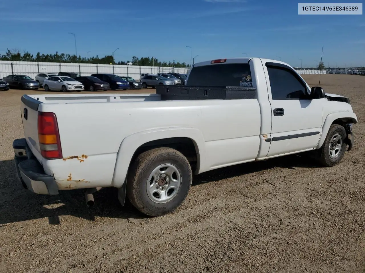 2003 GMC New Sierra C1500 VIN: 1GTEC14V63E346389 Lot: 62575975