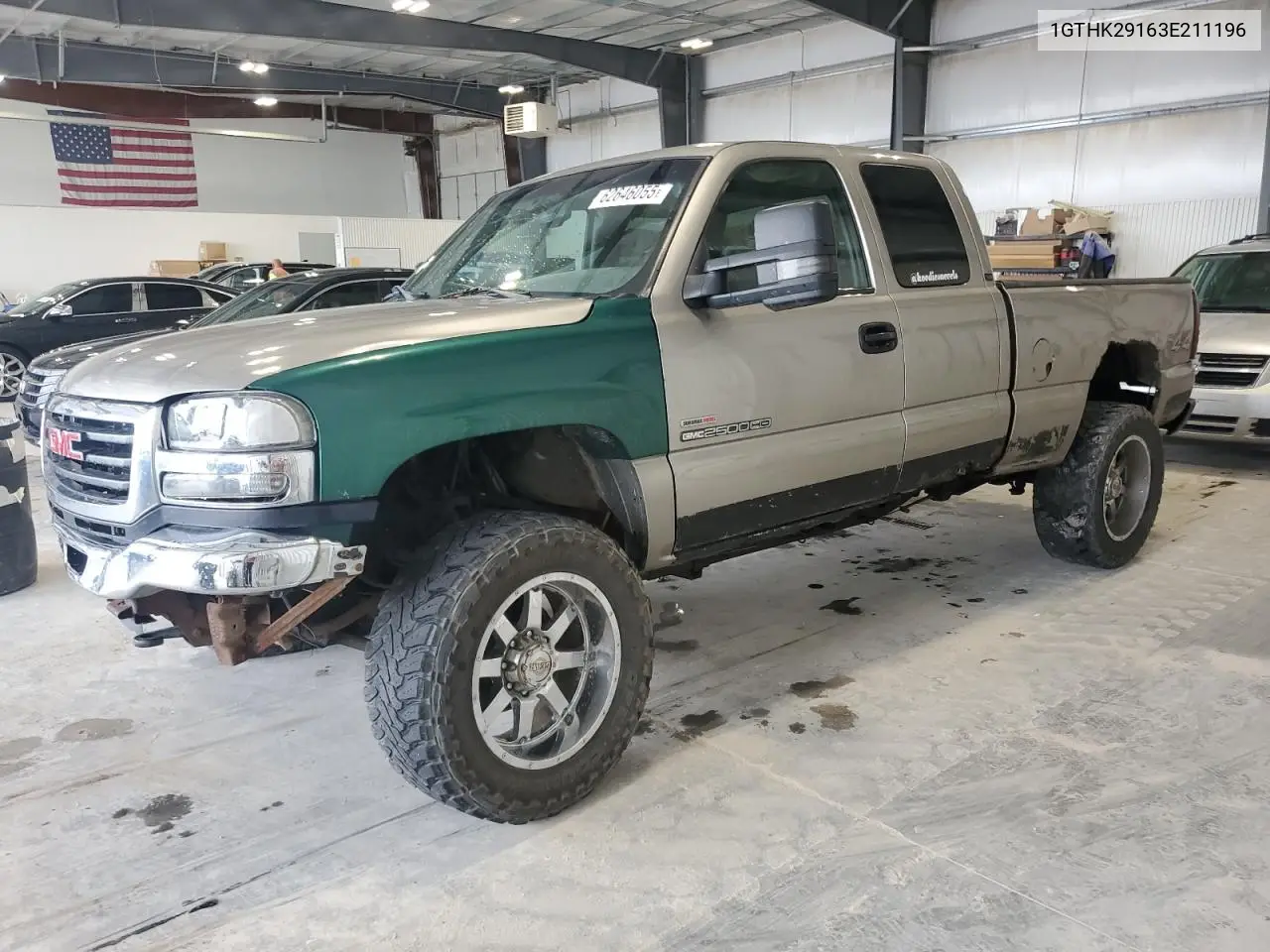 2003 GMC Sierra K2500 Heavy Duty VIN: 1GTHK29163E211196 Lot: 62646055