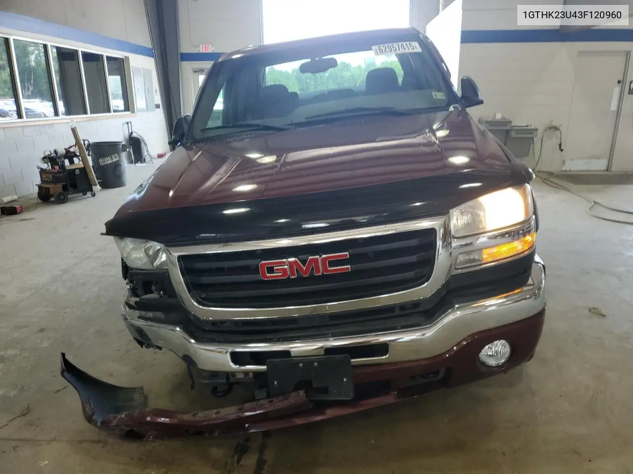 2003 GMC Sierra K2500 Heavy Duty VIN: 1GTHK23U43F120960 Lot: 62957415