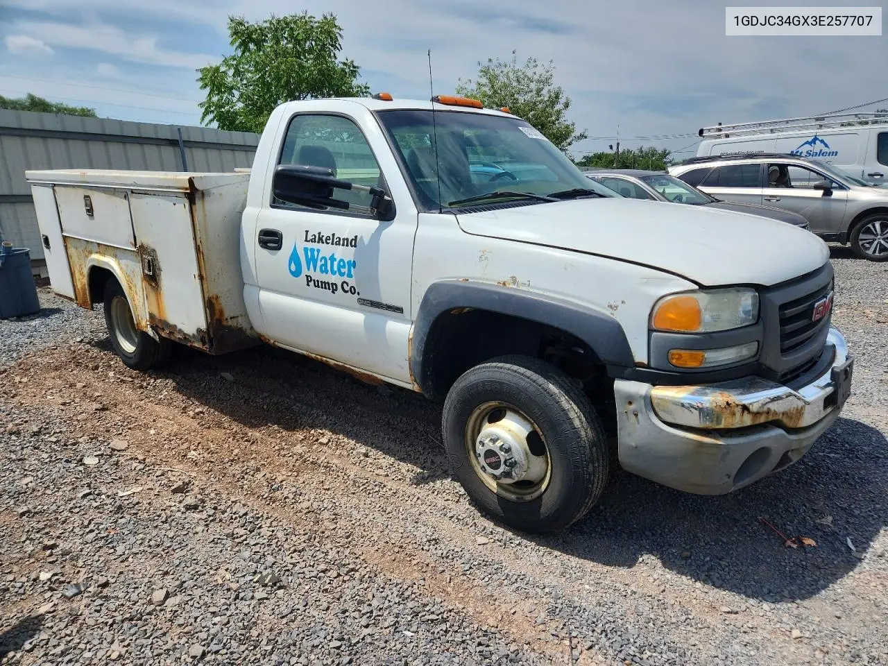 2003 GMC New Sierra C3500 VIN: 1GDJC34GX3E257707 Lot: 63135775