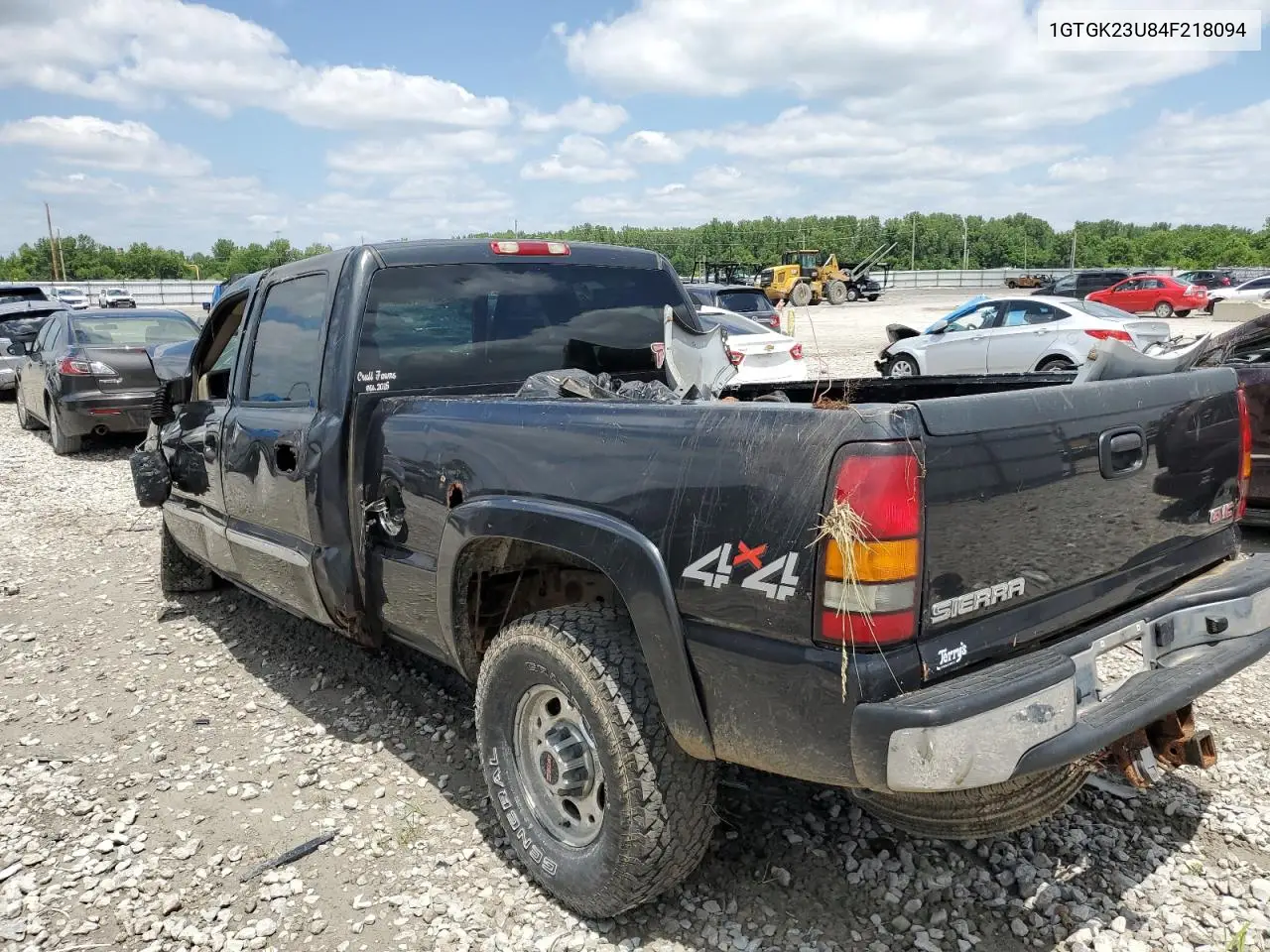 2004 GMC Sierra K2500 Crew Cab VIN: 1GTGK23U84F218094 Lot: 55276253