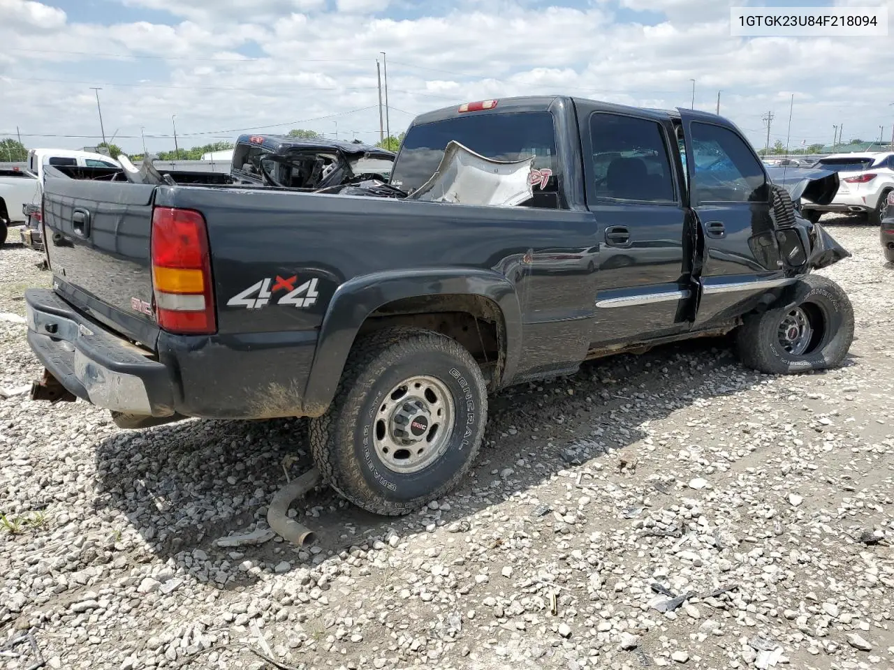 2004 GMC Sierra K2500 Crew Cab VIN: 1GTGK23U84F218094 Lot: 55276253