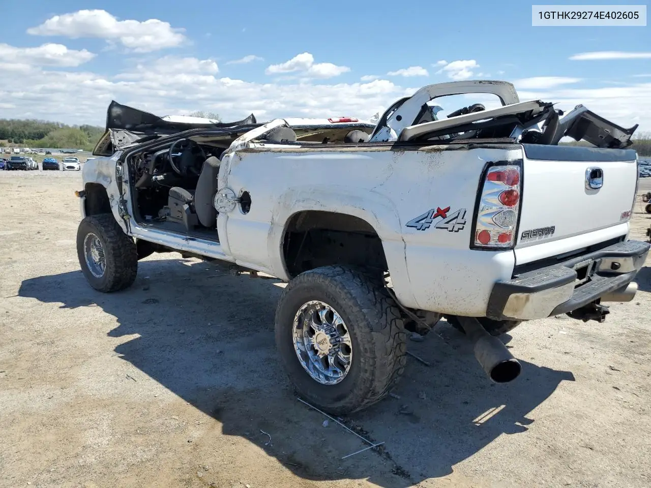 2004 GMC Sierra K2500 Heavy Duty VIN: 1GTHK29274E402605 Lot: 55726705