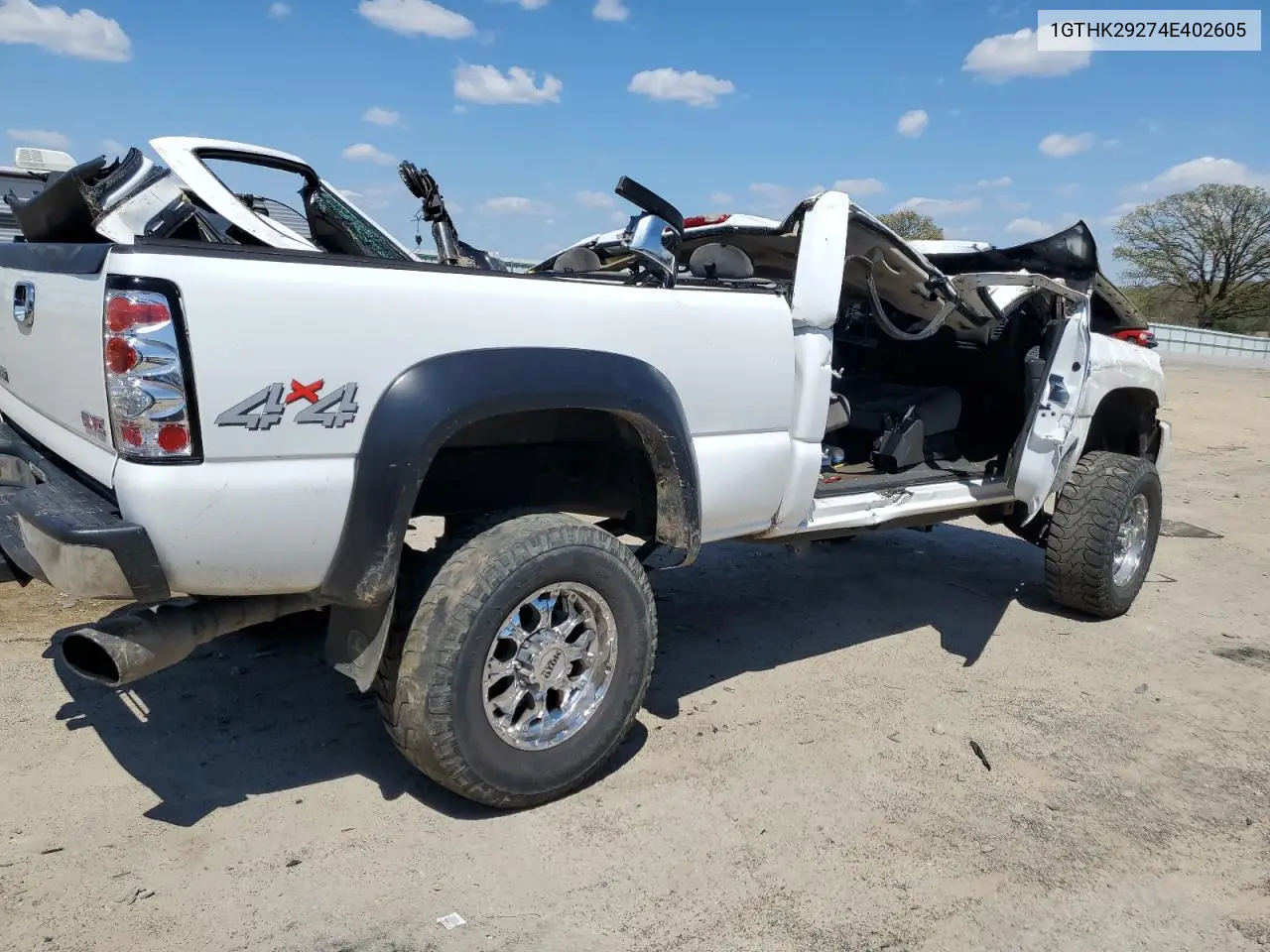 2004 GMC Sierra K2500 Heavy Duty VIN: 1GTHK29274E402605 Lot: 55726705