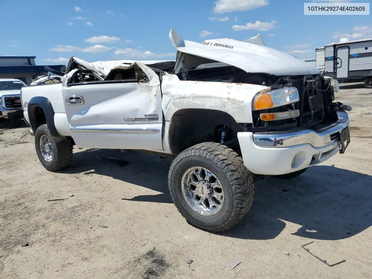 2004 GMC Sierra K2500 Heavy Duty VIN: 1GTHK29274E402605 Lot: 55726705