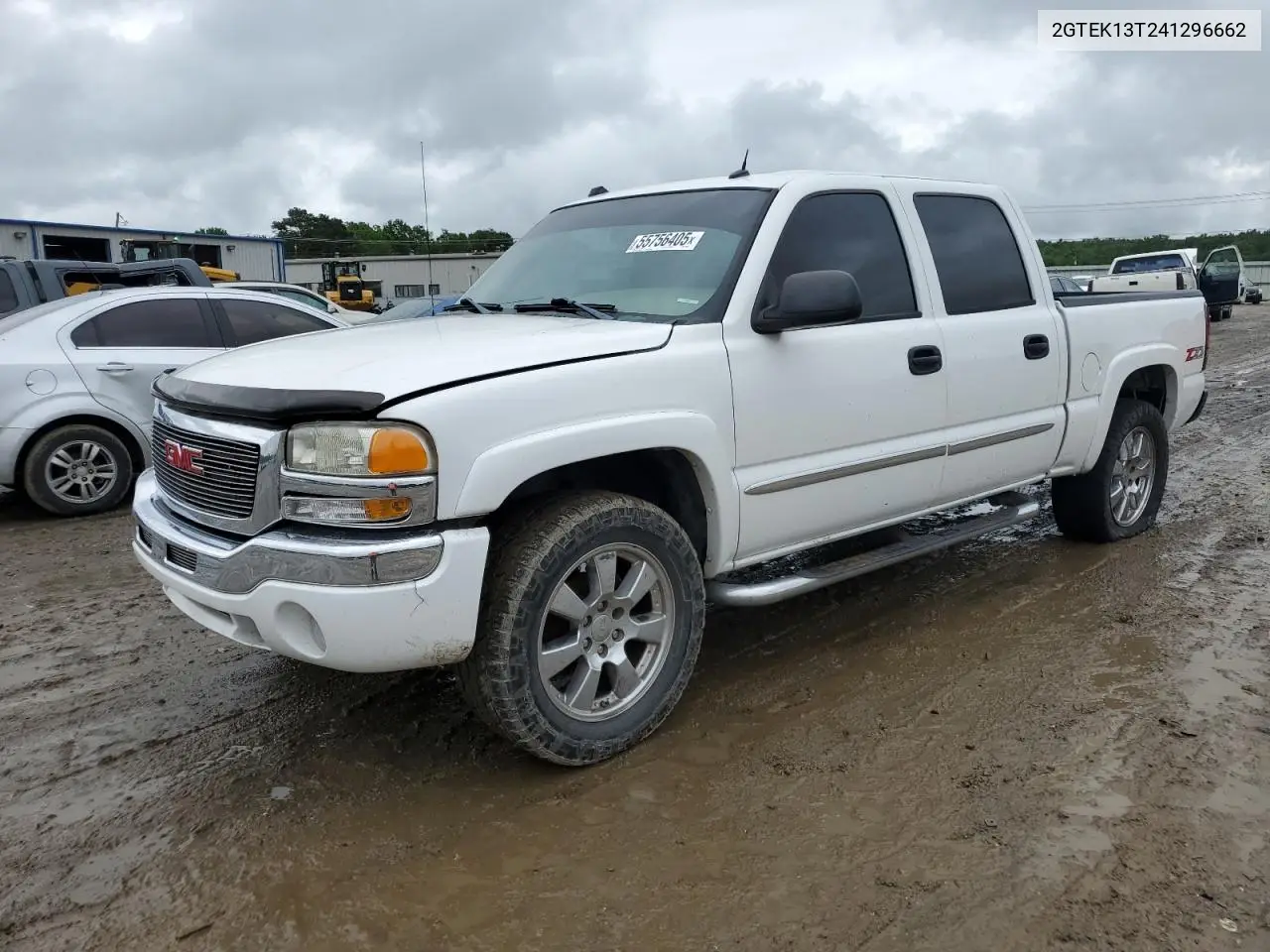 2004 GMC New Sierra K1500 VIN: 2GTEK13T241296662 Lot: 55756405