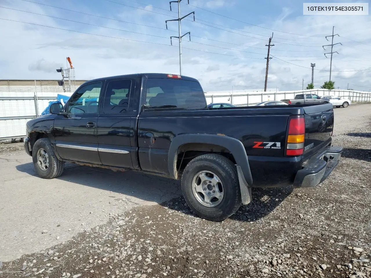 2004 GMC New Sierra K1500 VIN: 1GTEK19T54E305571 Lot: 56954375