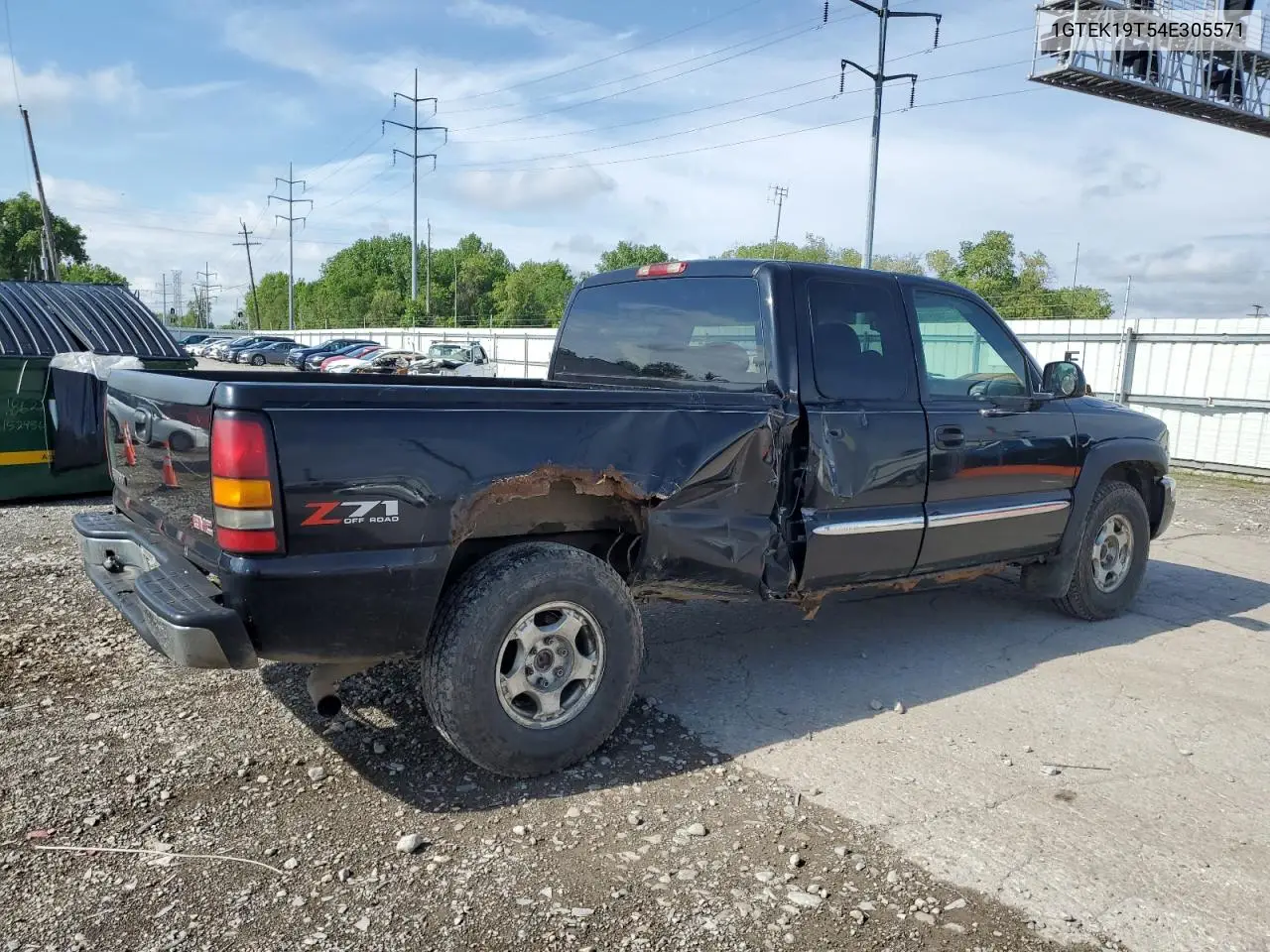 2004 GMC New Sierra K1500 VIN: 1GTEK19T54E305571 Lot: 56954375