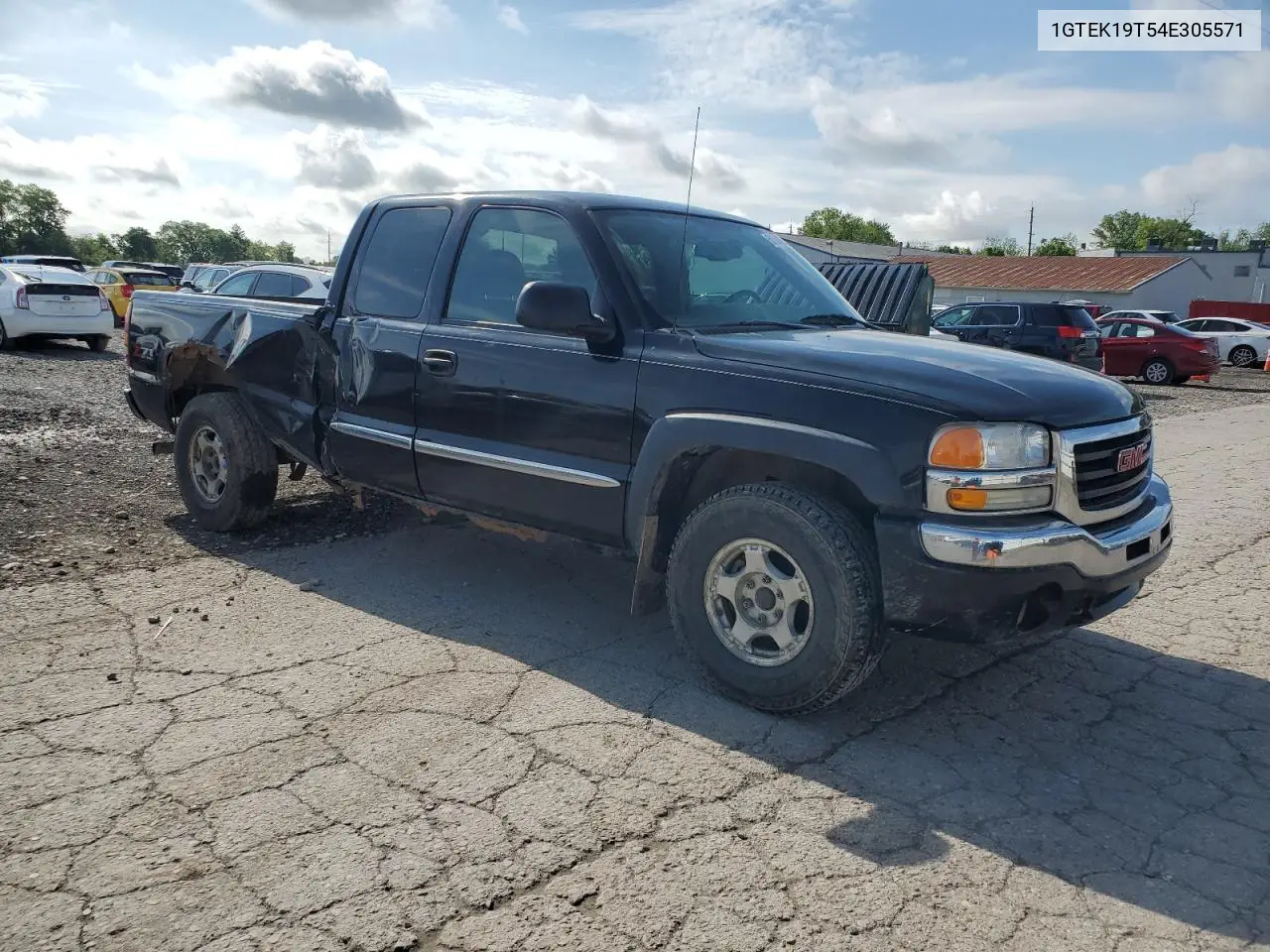 2004 GMC New Sierra K1500 VIN: 1GTEK19T54E305571 Lot: 56954375