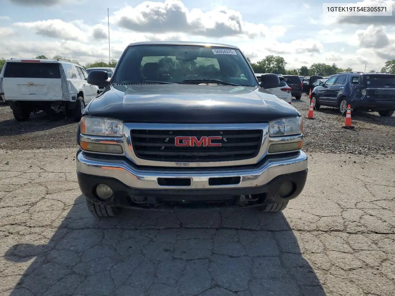 2004 GMC New Sierra K1500 VIN: 1GTEK19T54E305571 Lot: 56954375