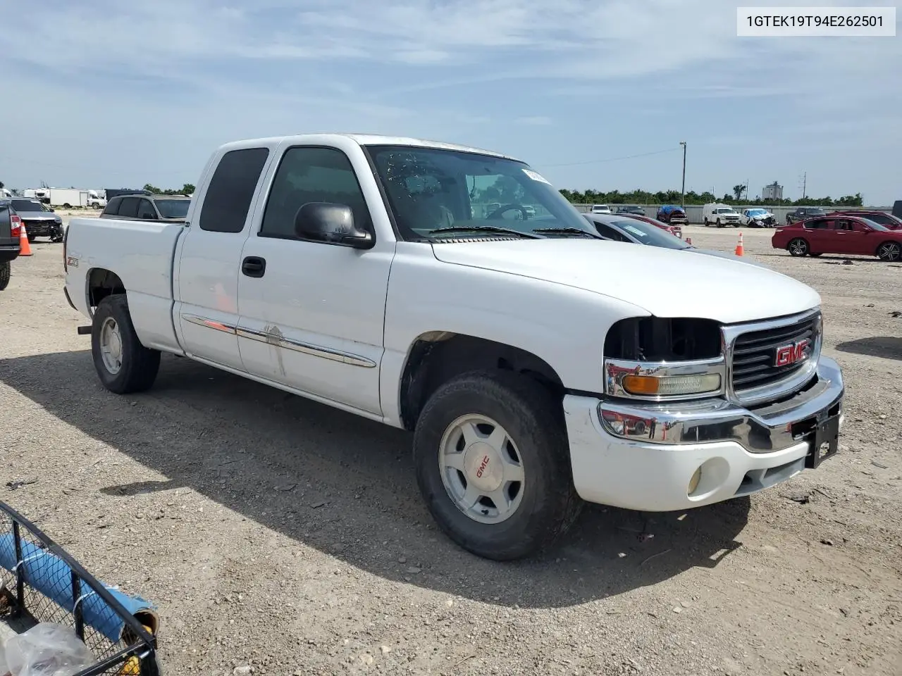 2004 GMC New Sierra K1500 VIN: 1GTEK19T94E262501 Lot: 57062015