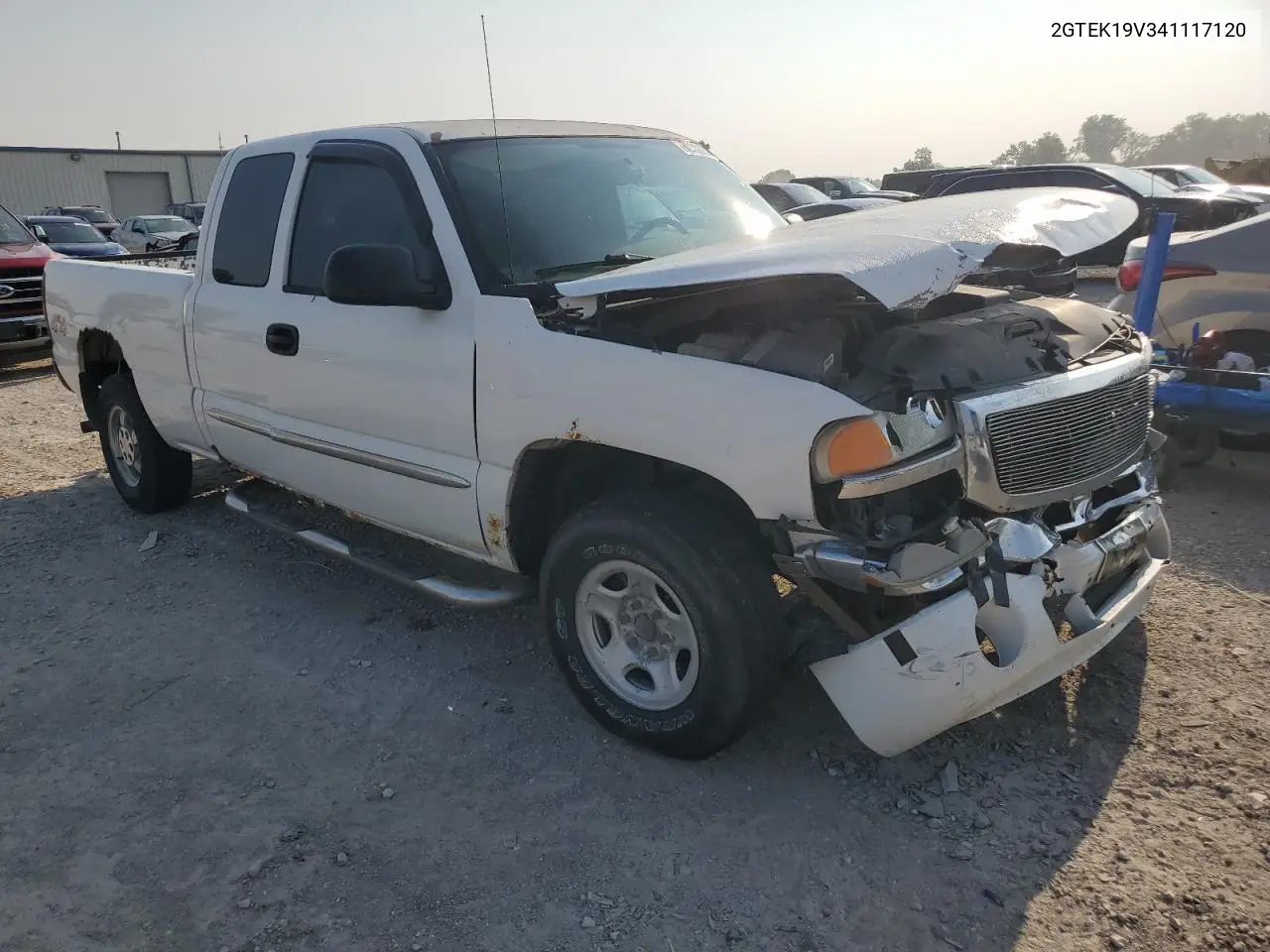 2004 GMC New Sierra K1500 VIN: 2GTEK19V341117120 Lot: 60301635