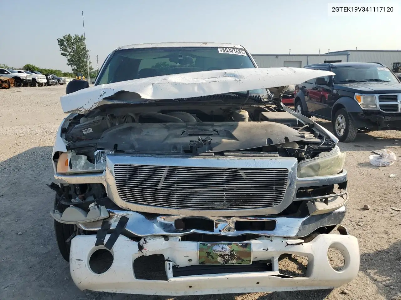 2004 GMC New Sierra K1500 VIN: 2GTEK19V341117120 Lot: 60301635