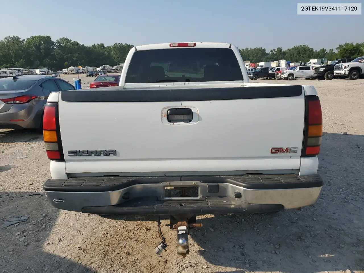 2004 GMC New Sierra K1500 VIN: 2GTEK19V341117120 Lot: 60301635