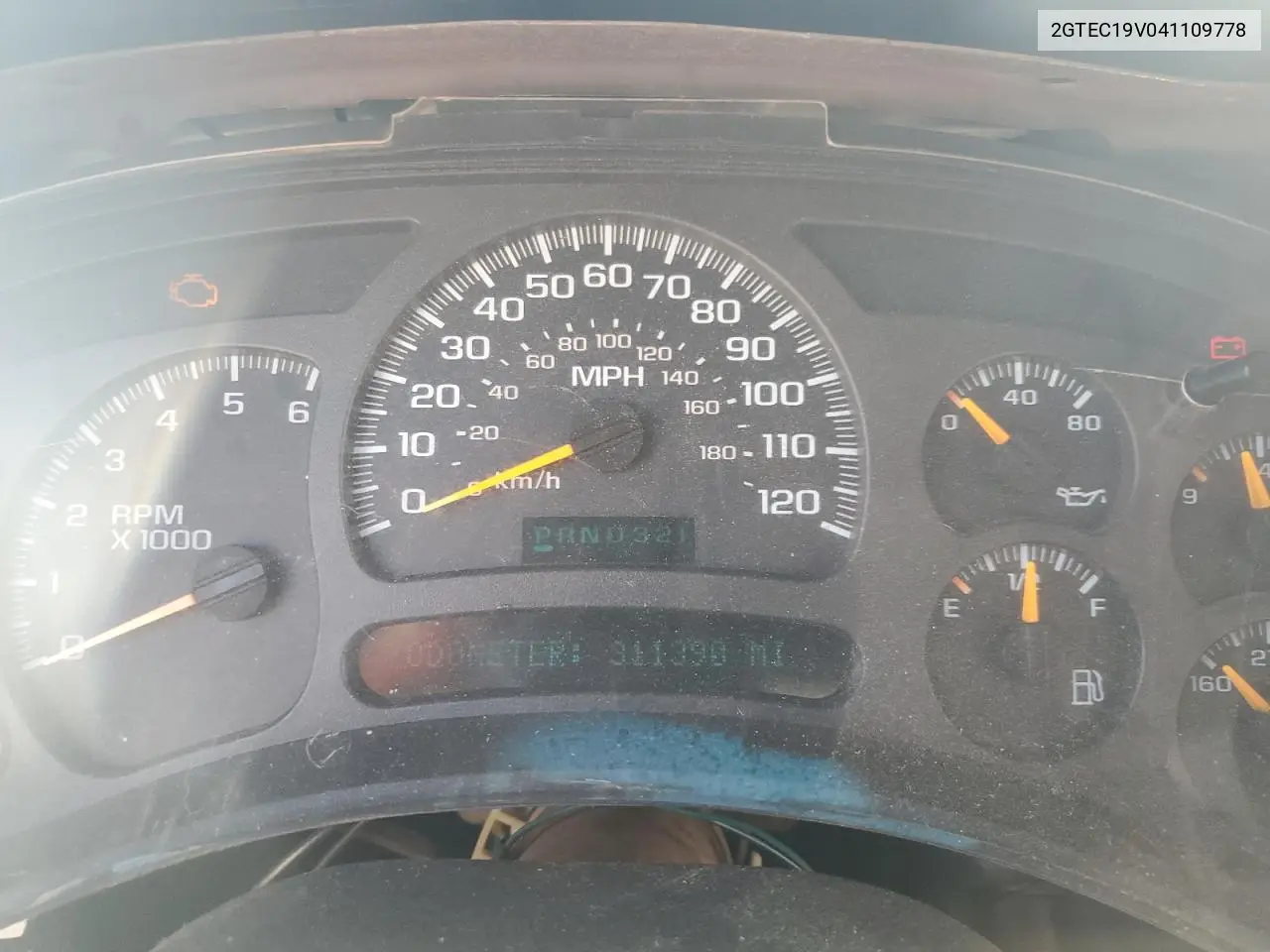 2004 GMC New Sierra C1500 VIN: 2GTEC19V041109778 Lot: 61548105