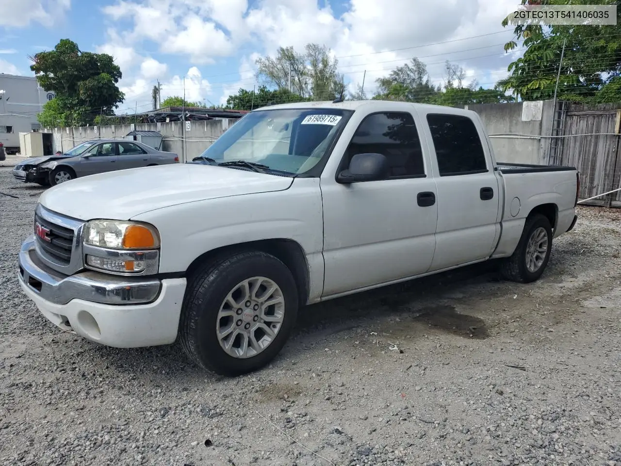 2004 GMC New Sierra C1500 VIN: 2GTEC13T541406035 Lot: 61989715