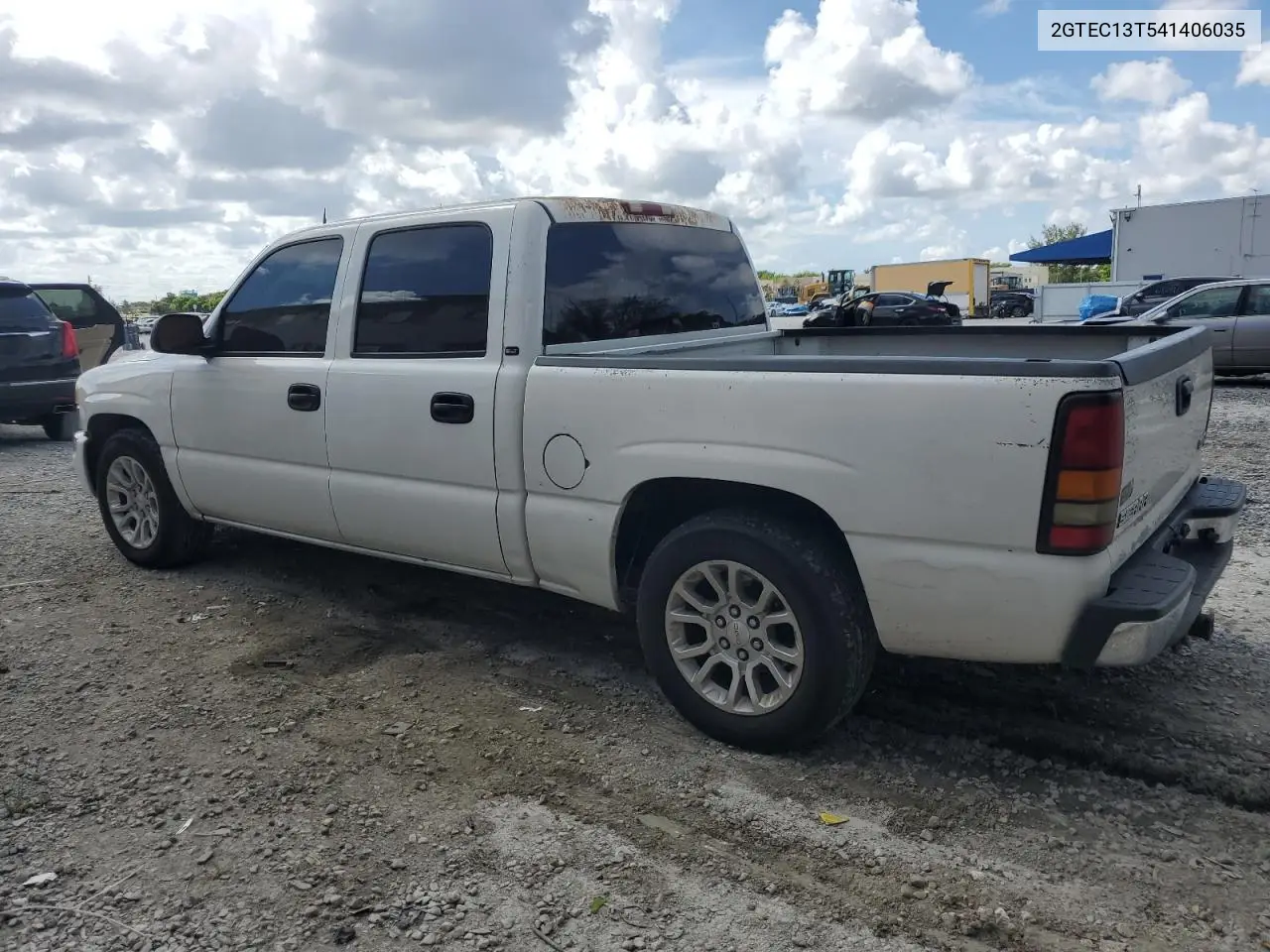 2004 GMC New Sierra C1500 VIN: 2GTEC13T541406035 Lot: 61989715