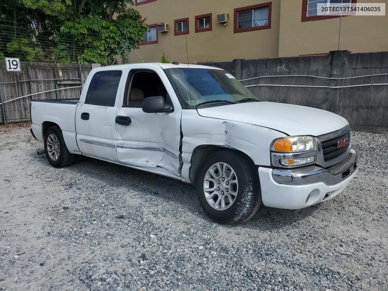 2004 GMC New Sierra C1500 VIN: 2GTEC13T541406035 Lot: 61989715
