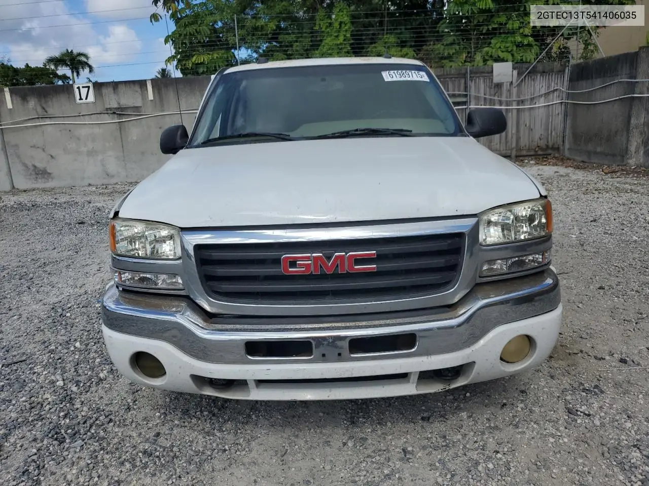 2004 GMC New Sierra C1500 VIN: 2GTEC13T541406035 Lot: 61989715