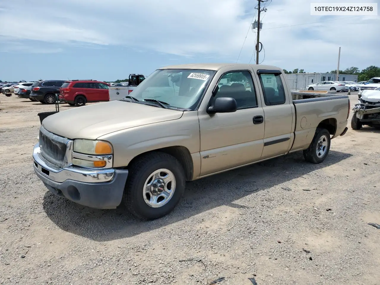 2004 GMC New Sierra C1500 VIN: 1GTEC19X24Z124758 Lot: 62559955