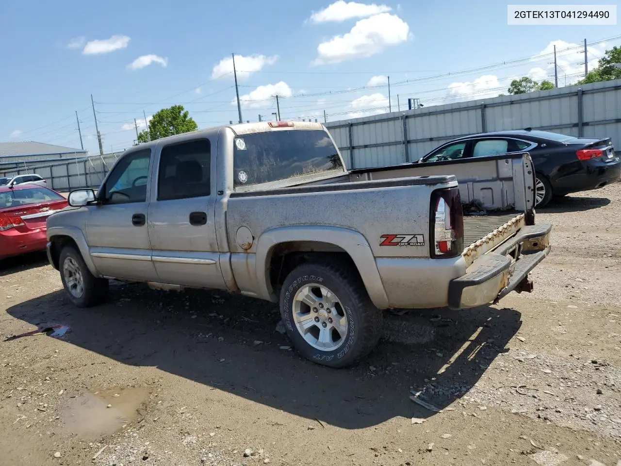 2004 GMC New Sierra K1500 VIN: 2GTEK13T041294490 Lot: 62596055