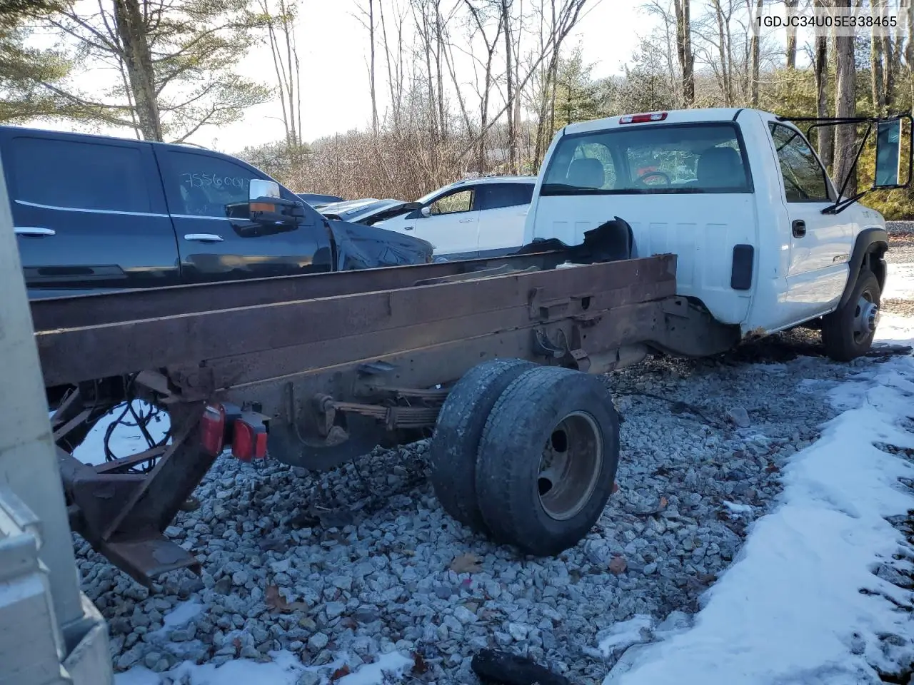 2005 GMC New Sierra C3500 VIN: 1GDJC34U05E338465 Lot: 46975265