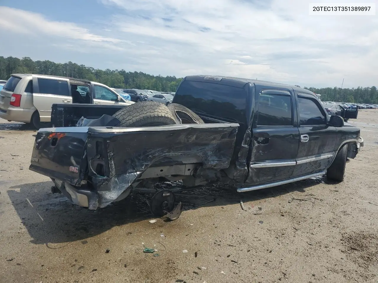 2005 GMC New Sierra C1500 VIN: 2GTEC13T351389897 Lot: 56167155