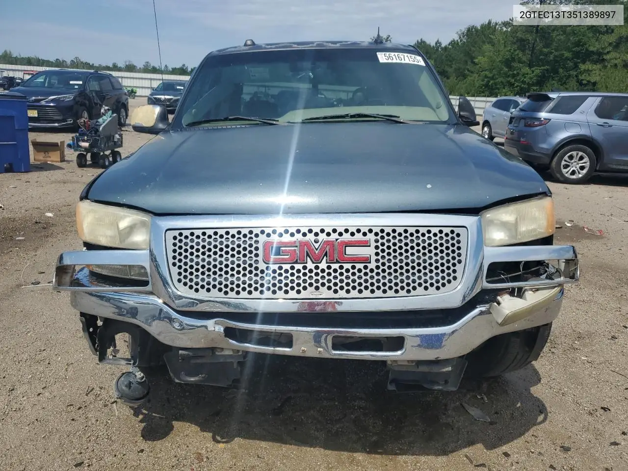 2005 GMC New Sierra C1500 VIN: 2GTEC13T351389897 Lot: 56167155