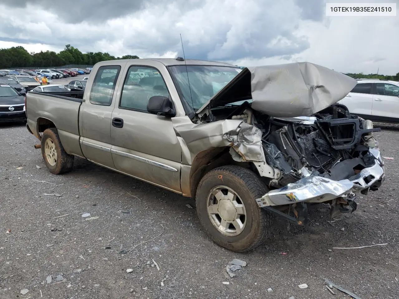 2005 GMC New Sierra K1500 VIN: 1GTEK19B35E241510 Lot: 56581085