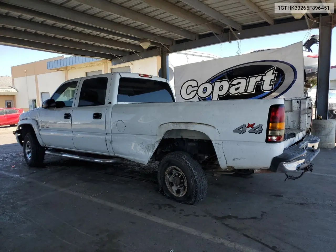 2005 GMC New Sierra K3500 VIN: 1GTHK33265F896451 Lot: 62533195