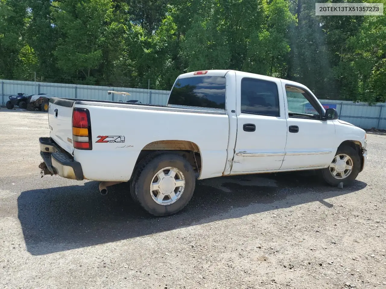2005 GMC New Sierra K1500 VIN: 2GTEK13TX51357273 Lot: 62657065