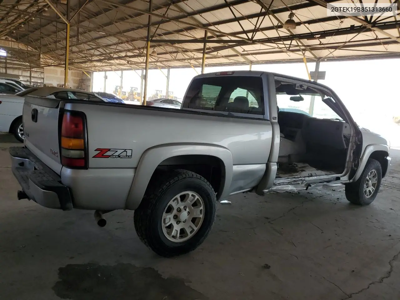 2005 GMC New Sierra K1500 VIN: 2GTEK19B851313660 Lot: 62958645