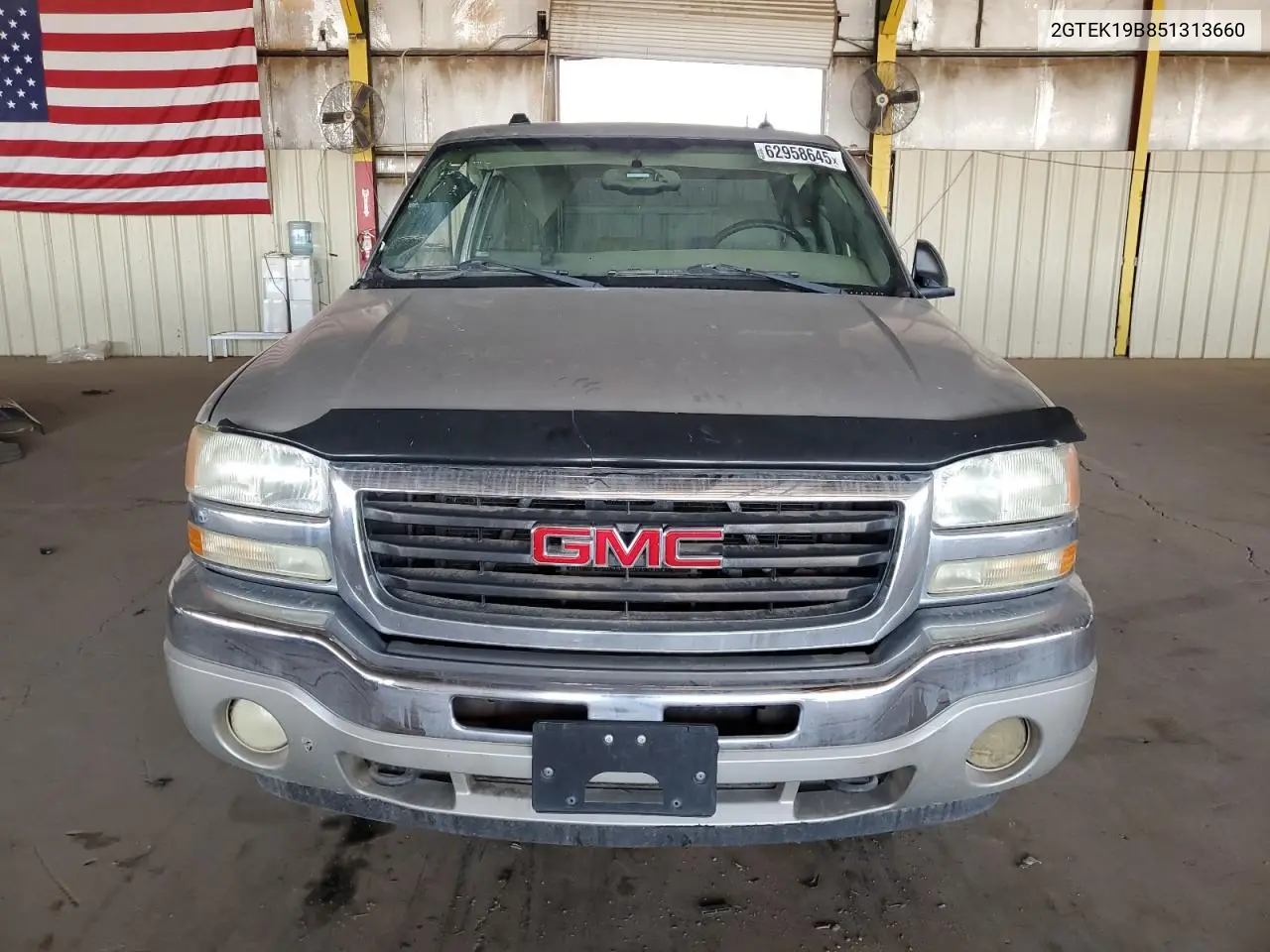 2005 GMC New Sierra K1500 VIN: 2GTEK19B851313660 Lot: 62958645