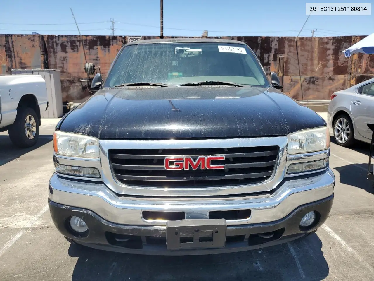 2005 GMC New Sierra C1500 VIN: 2GTEC13T251180814 Lot: 63102795