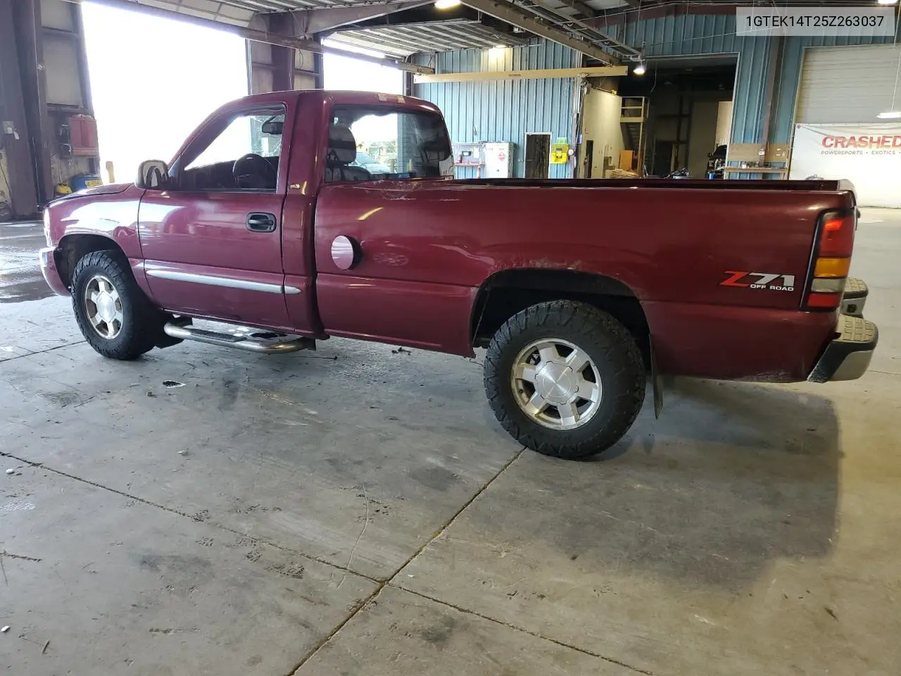 2005 GMC New Sierra K1500 VIN: 1GTEK14T25Z263037 Lot: 63110765