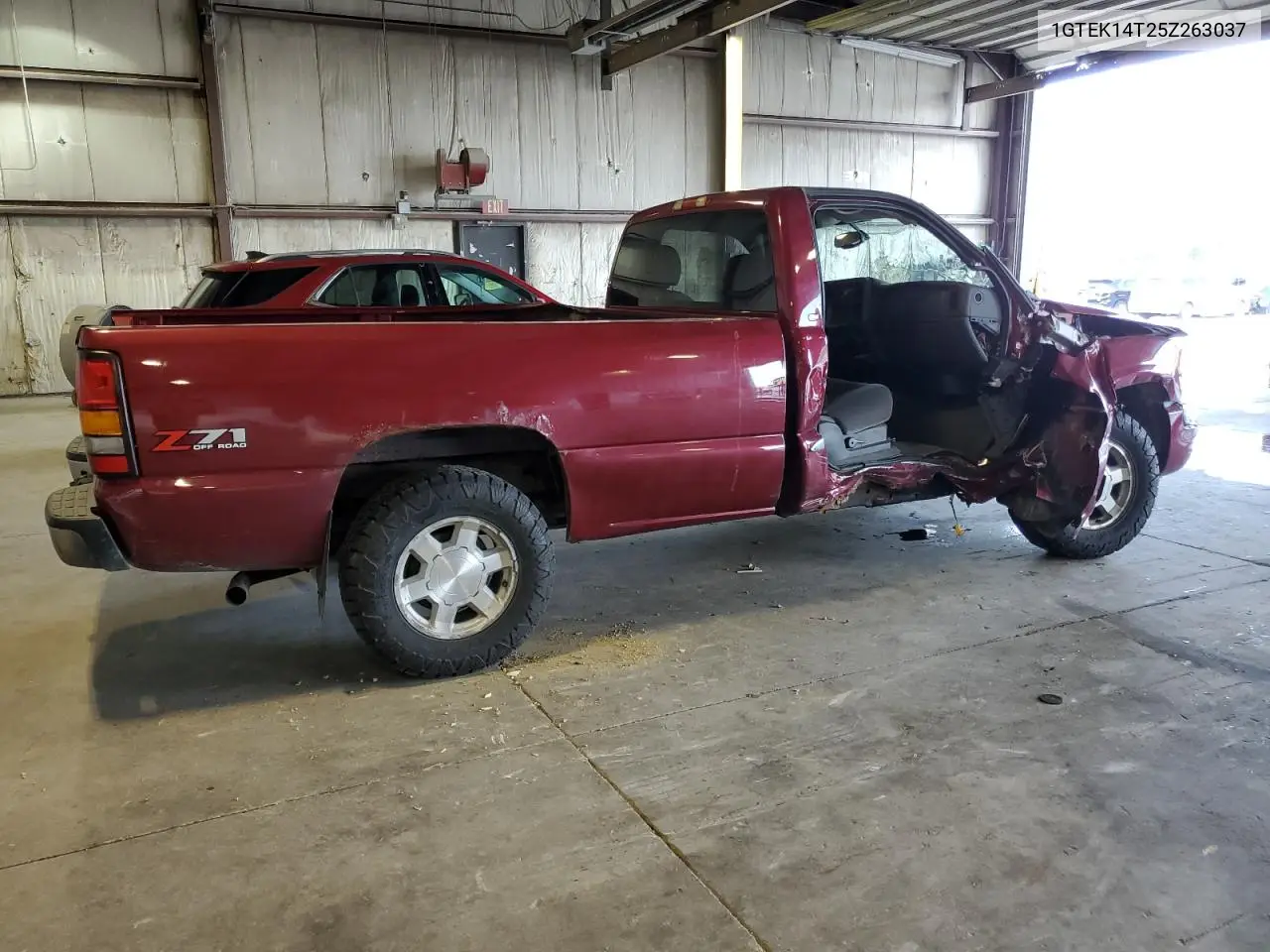 2005 GMC New Sierra K1500 VIN: 1GTEK14T25Z263037 Lot: 63110765