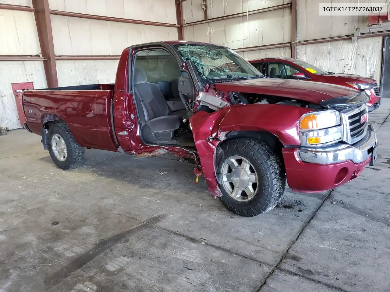 2005 GMC New Sierra K1500 VIN: 1GTEK14T25Z263037 Lot: 63110765