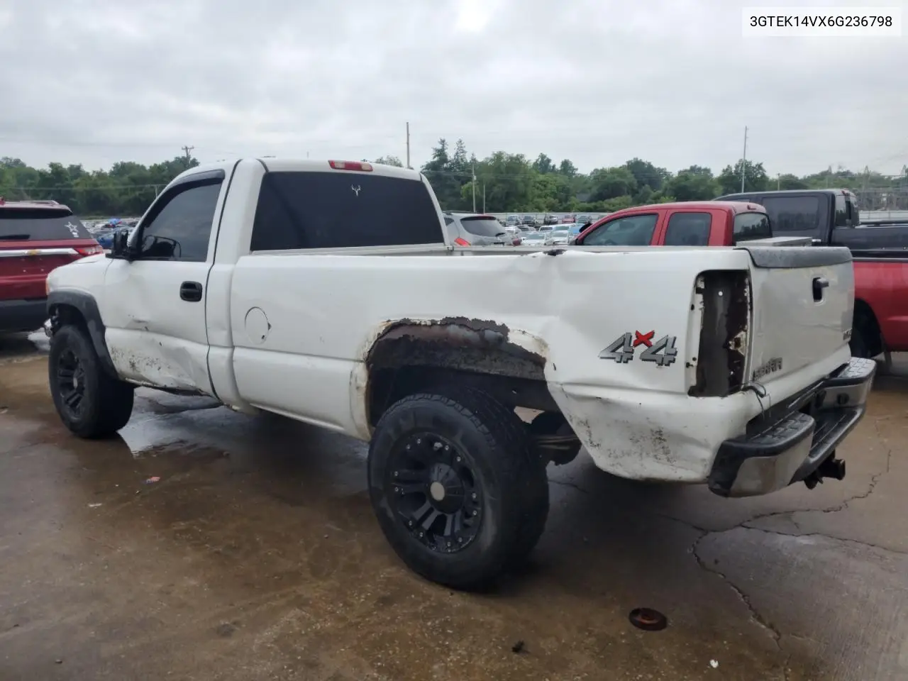 2006 GMC New Sierra K1500 VIN: 3GTEK14VX6G236798 Lot: 61104785