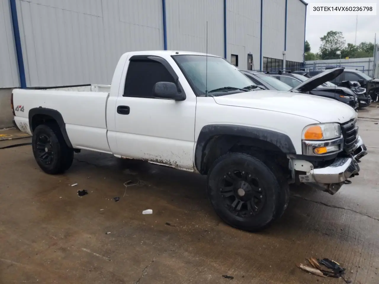 2006 GMC New Sierra K1500 VIN: 3GTEK14VX6G236798 Lot: 61104785