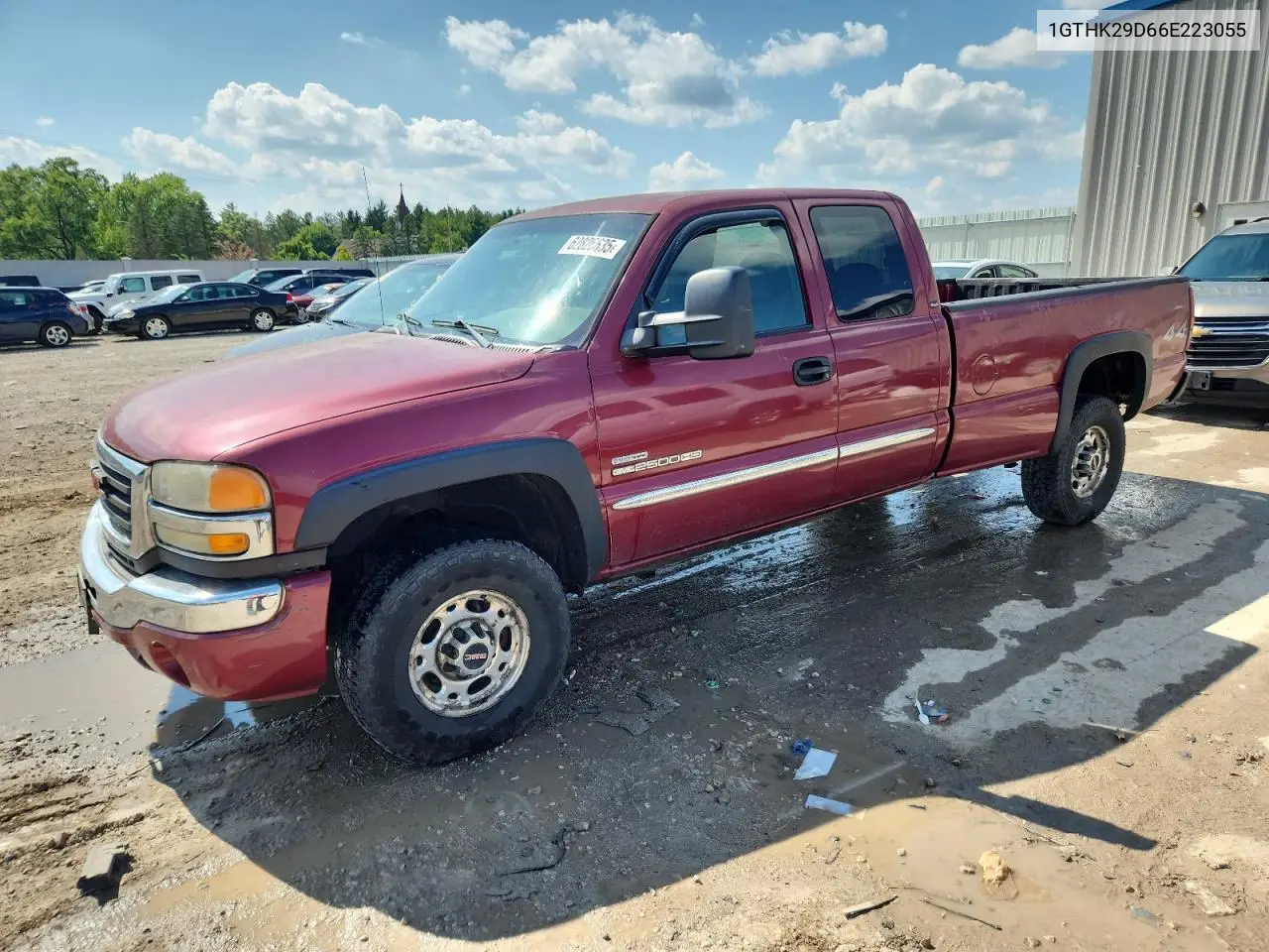 2006 GMC Sierra K2500 Heavy Duty VIN: 1GTHK29D66E223055 Lot: 62826635
