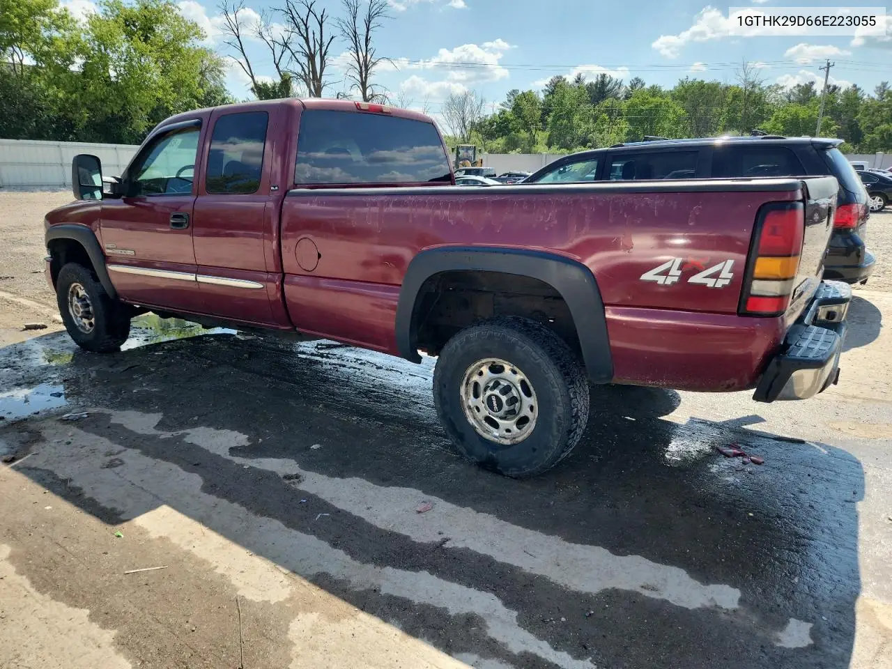 2006 GMC Sierra K2500 Heavy Duty VIN: 1GTHK29D66E223055 Lot: 62826635