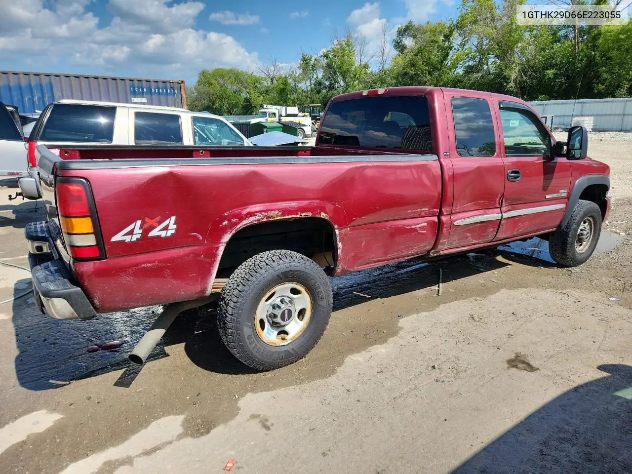 2006 GMC Sierra K2500 Heavy Duty VIN: 1GTHK29D66E223055 Lot: 62826635