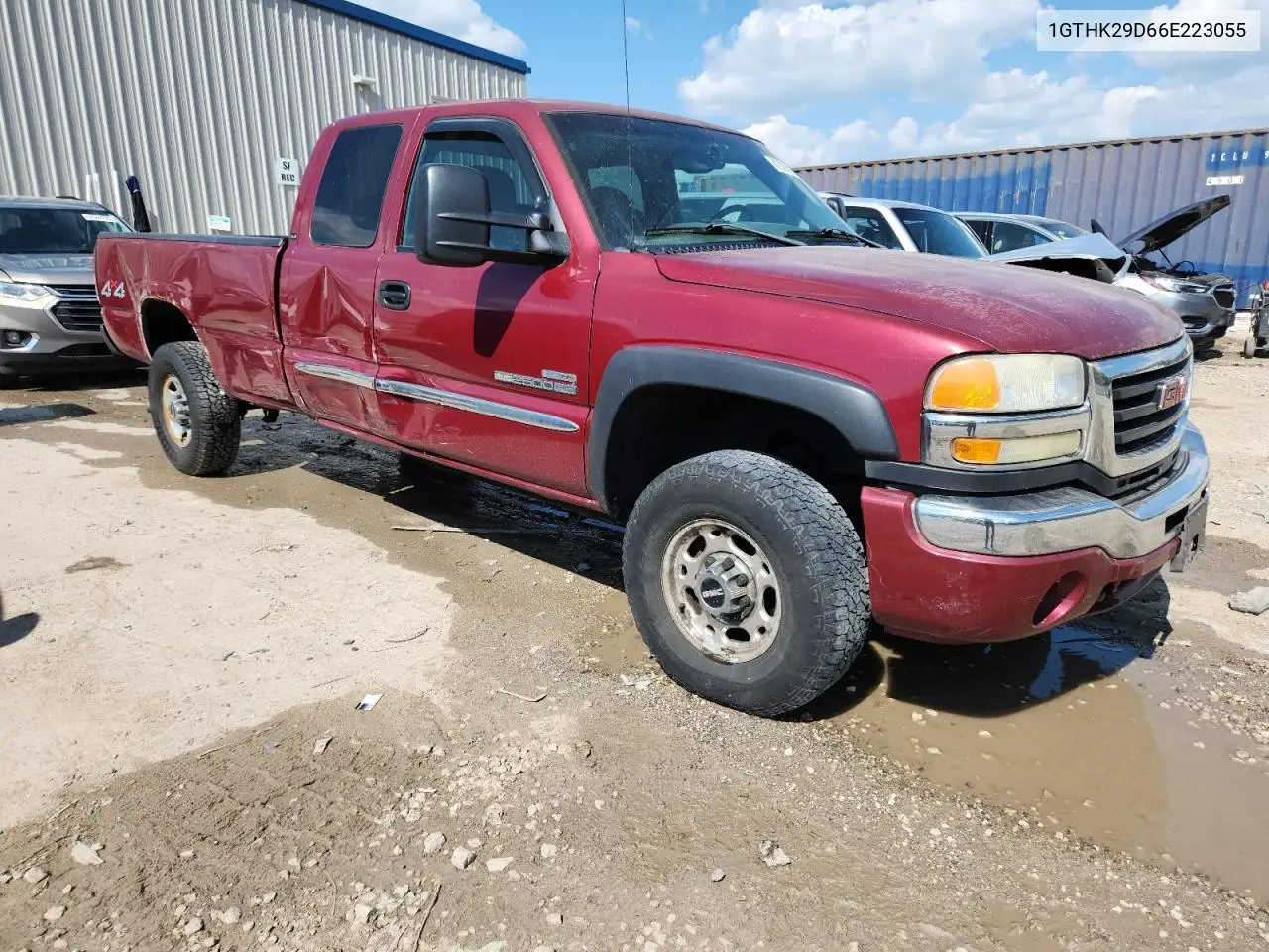 2006 GMC Sierra K2500 Heavy Duty VIN: 1GTHK29D66E223055 Lot: 62826635