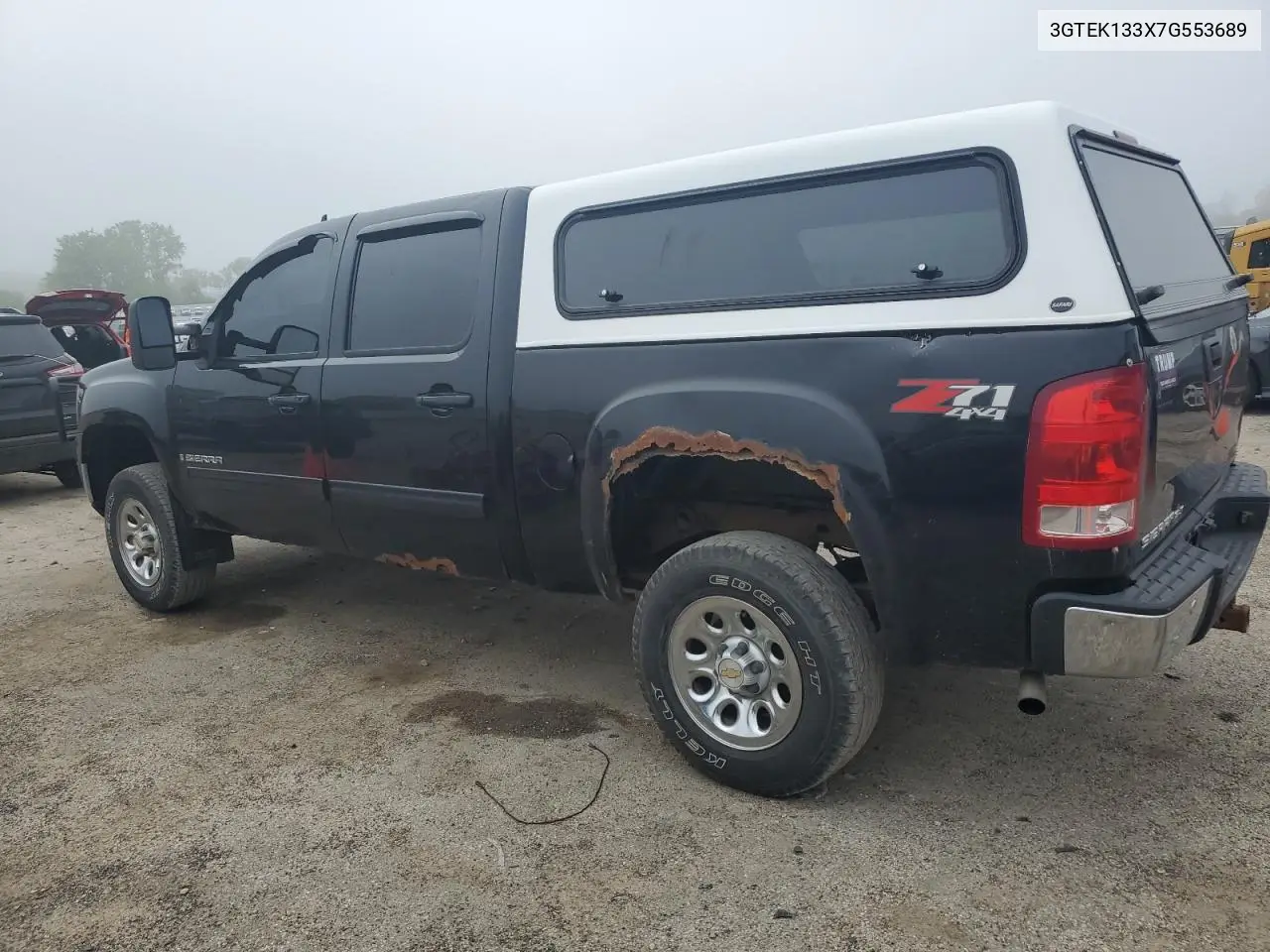 2007 GMC New Sierra K1500 VIN: 3GTEK133X7G553689 Lot: 55656955